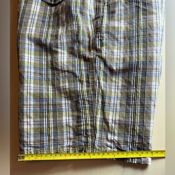 Tommy Bahama Mens Shorts Silk Linen Blend Plaid size 35 - Picture 9 of 12